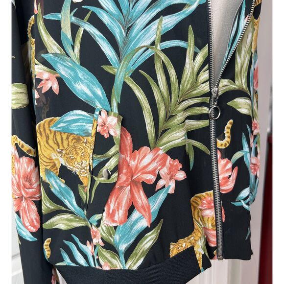 Forever 21 | Contemporary | Jungle Tiger Animal Print | Lightweight | Sz XL - Picture 5 of 7